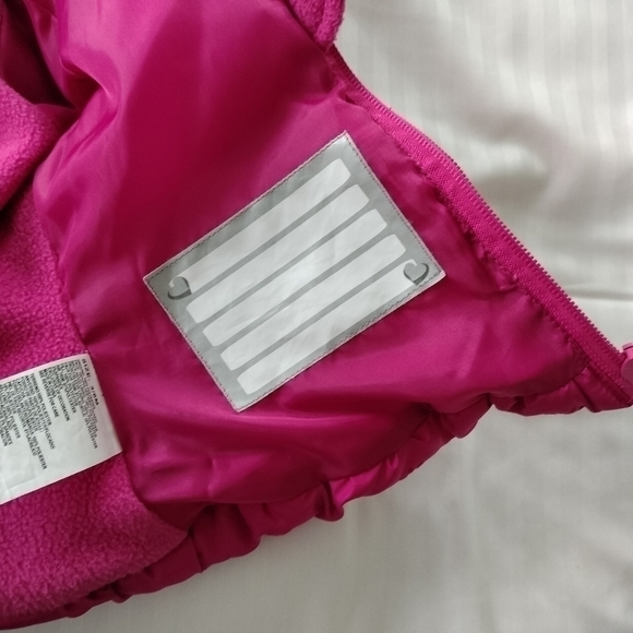 ROTHSCHILD pink fleece lined jacket size 3-6 months - Picture 3 of 4